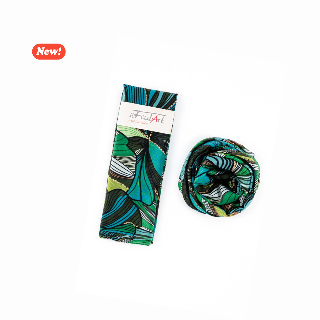 Scialle Foulard fantasia