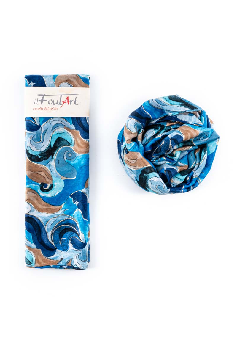 Scialle/Foulard fantasia di colori