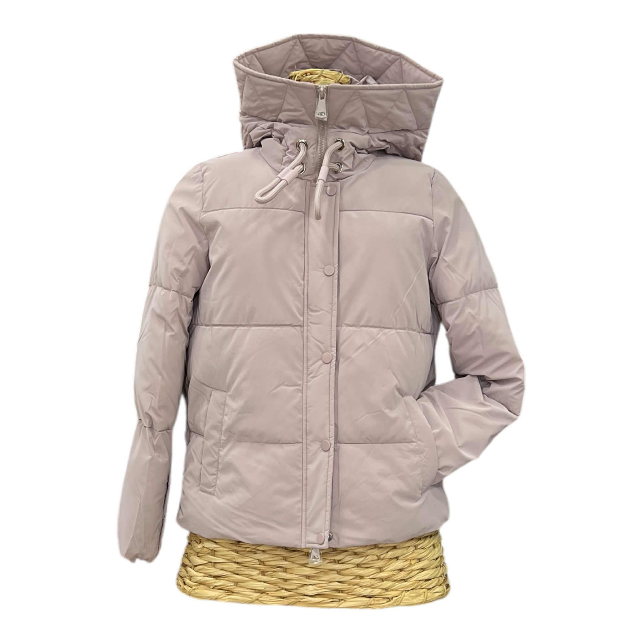 Giubbotto bomberino con cappuccio