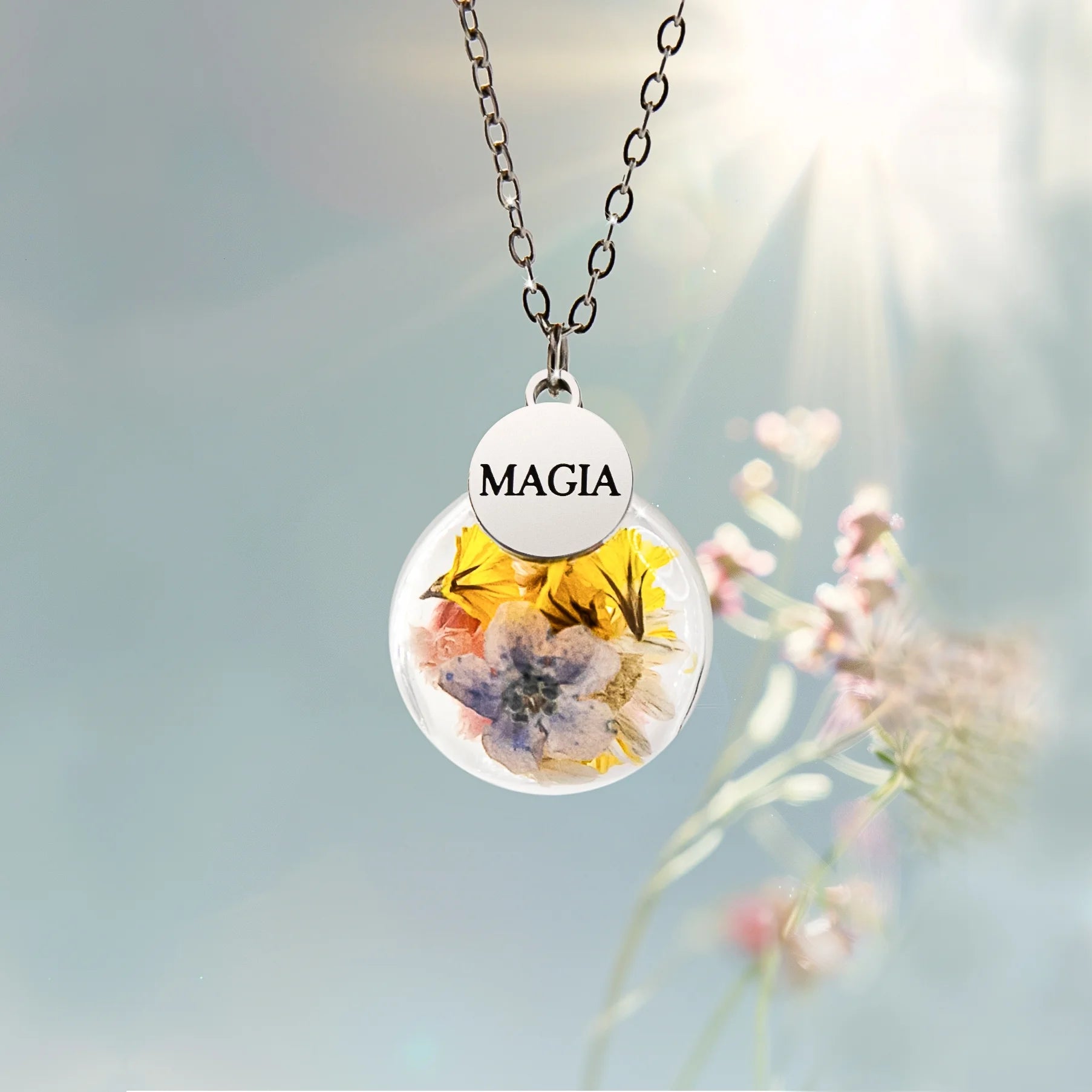 Collana della magia “Fiori di campo”