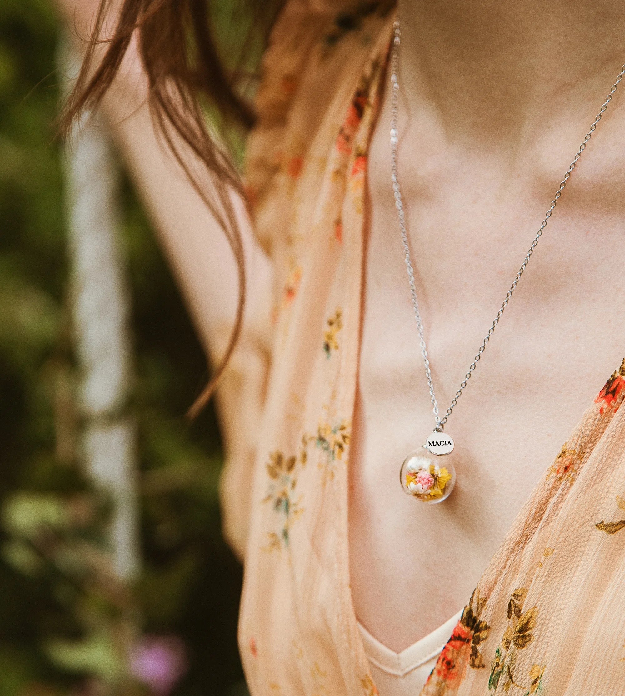 Collana della magia “Fiori di campo”