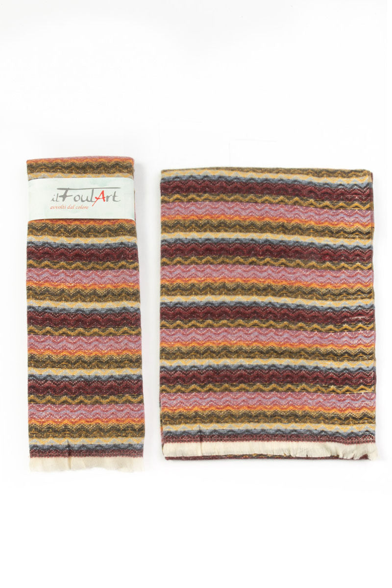 Scialle/Stola righe Missoni piccole