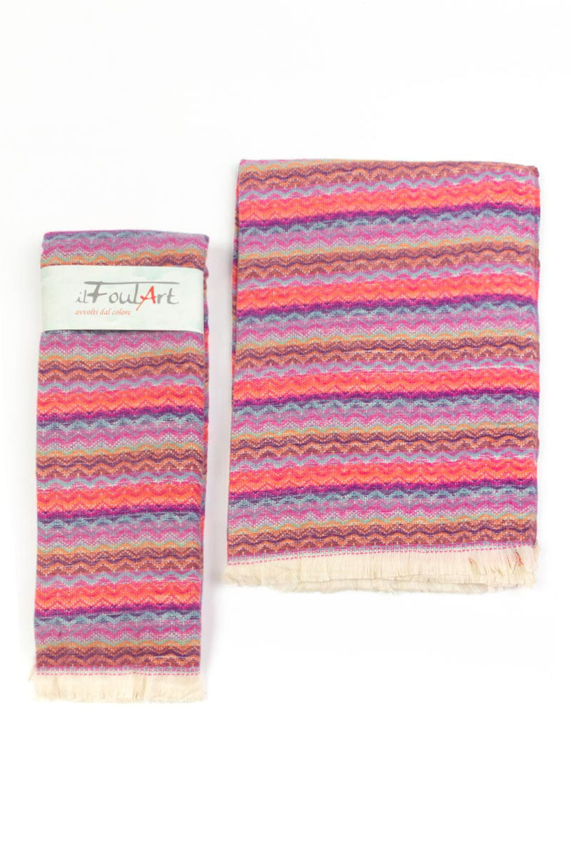 Scialle/Stola righe Missoni piccole