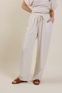 Pantaloni di ino con coulisse