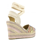 Load image into Gallery viewer, Espadrillas in raffia con plateau
