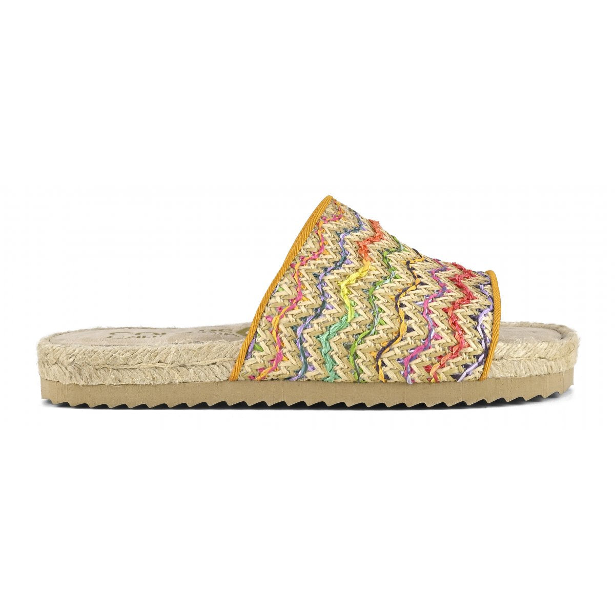 Sandalo espadrillas in raffia