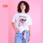 Carica l'immagine nel visualizzatore di Gallery, T-shirt con stampa Chihuahua
