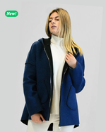 Carica l'immagine nel visualizzatore di Gallery, Cappotto con due tasche sul davanti

