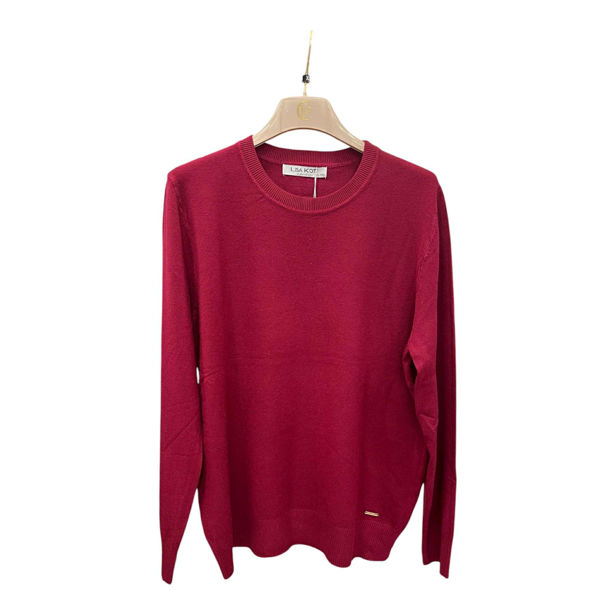 Maglioncino basico a girocollo