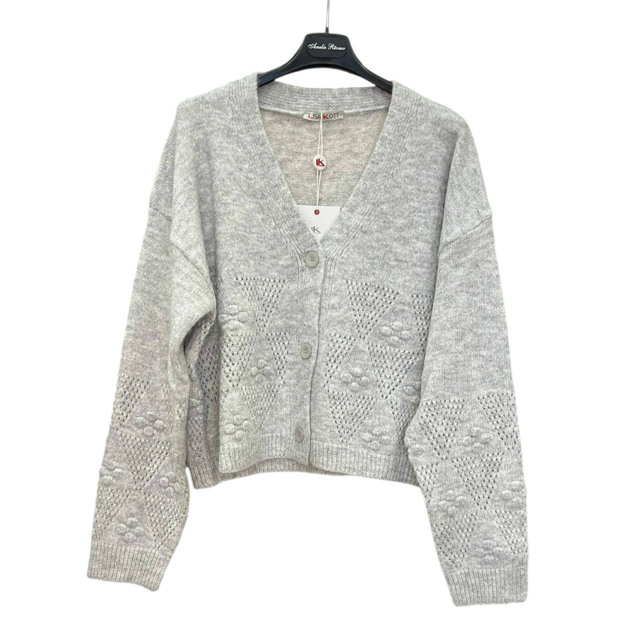 Cardigan lavorato LK