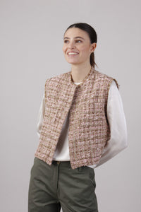 Gilet in Tweed