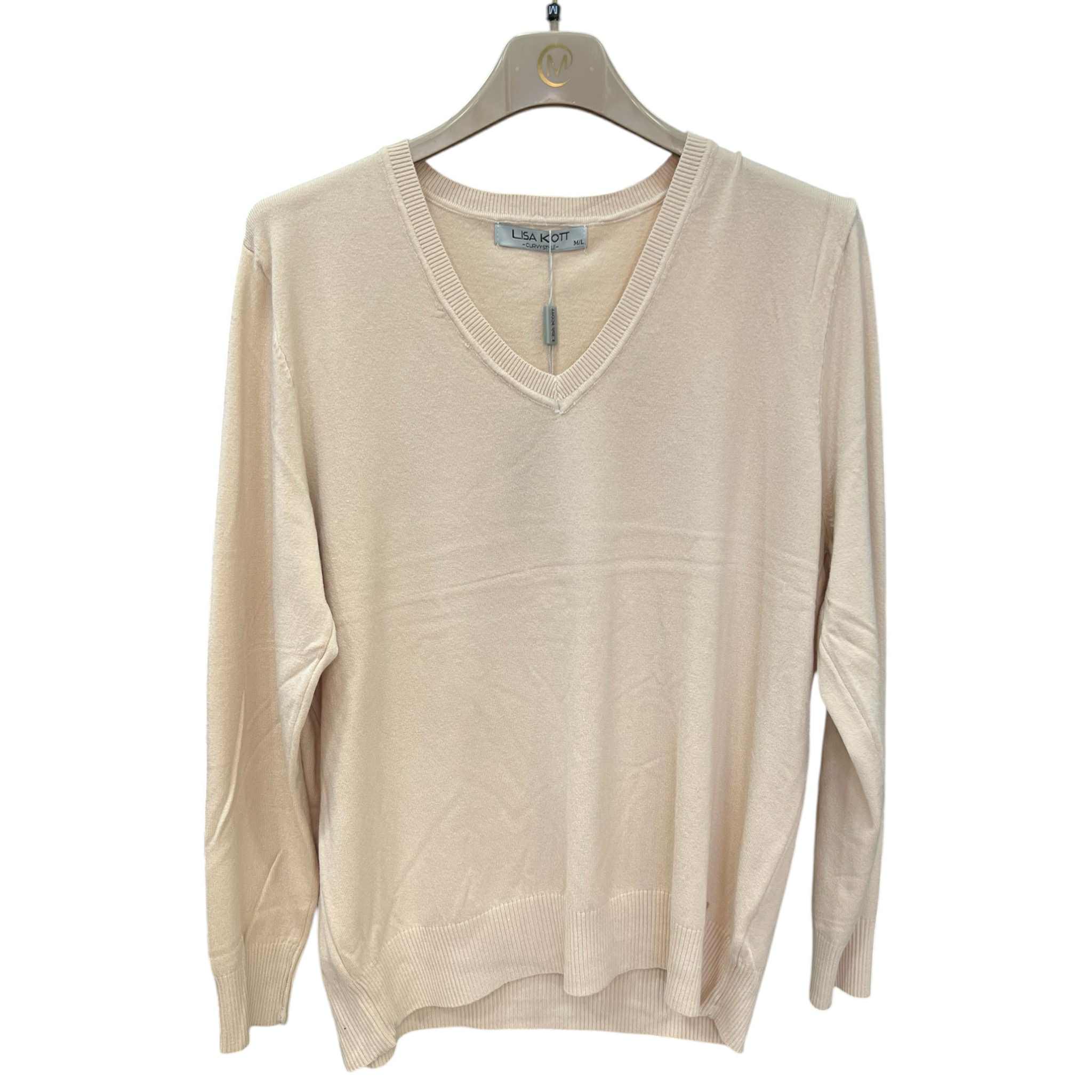 Maglioncino basico scollo a V