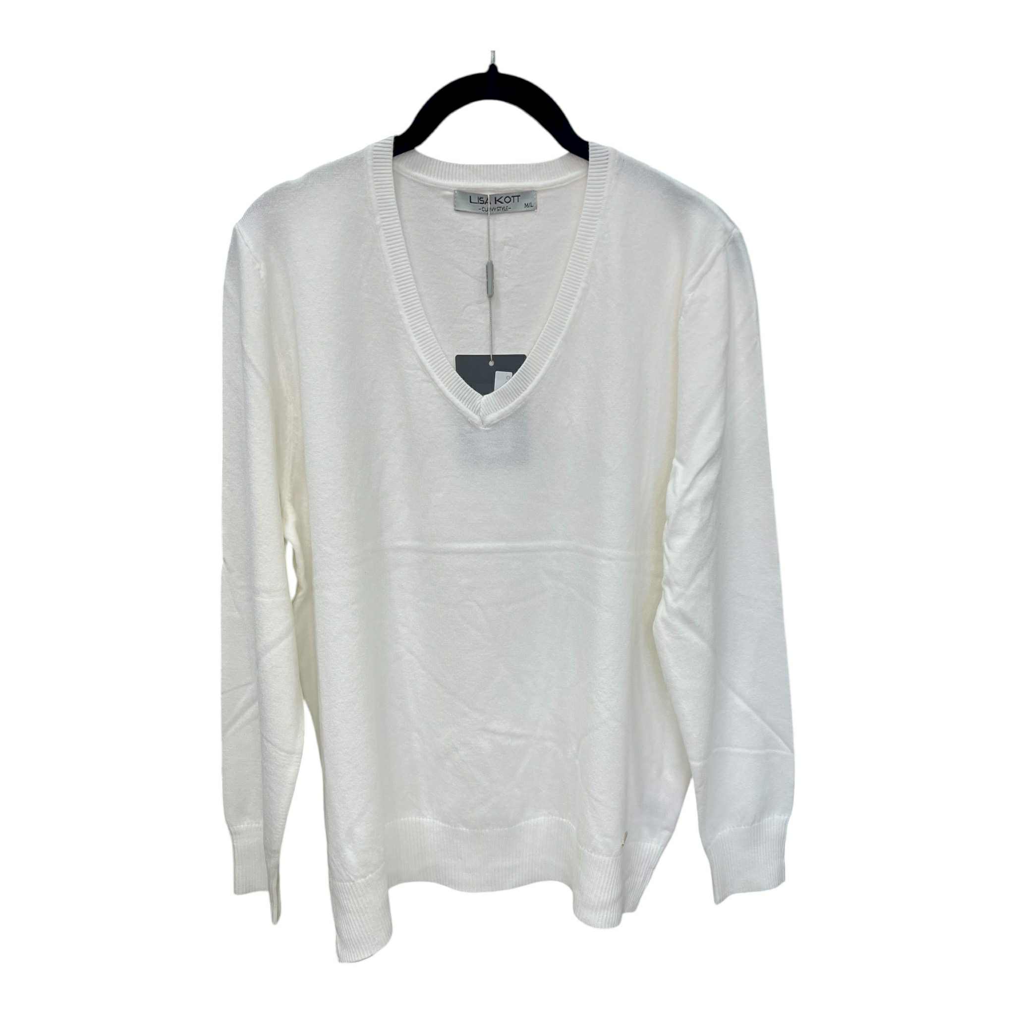 Maglioncino basico scollo a V