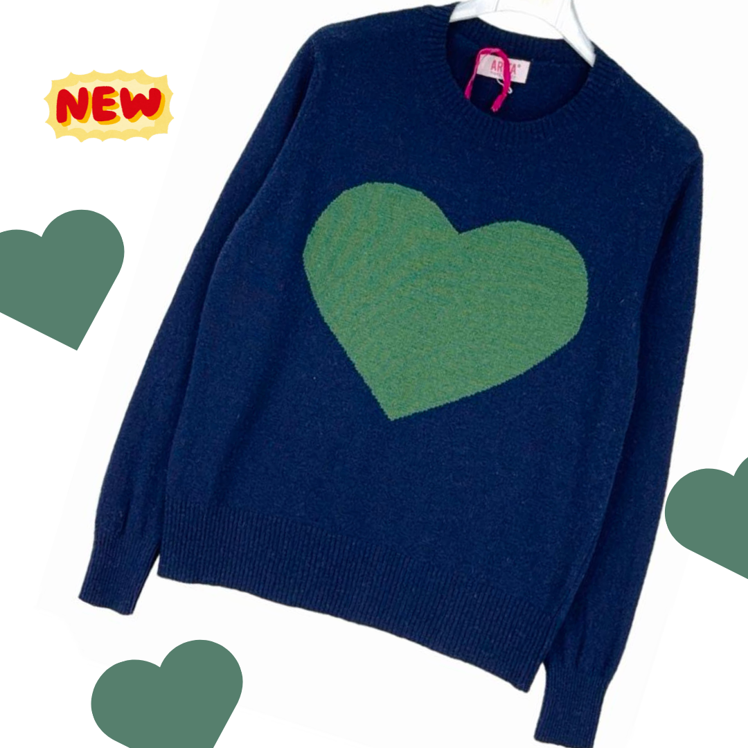 Maglione cuore