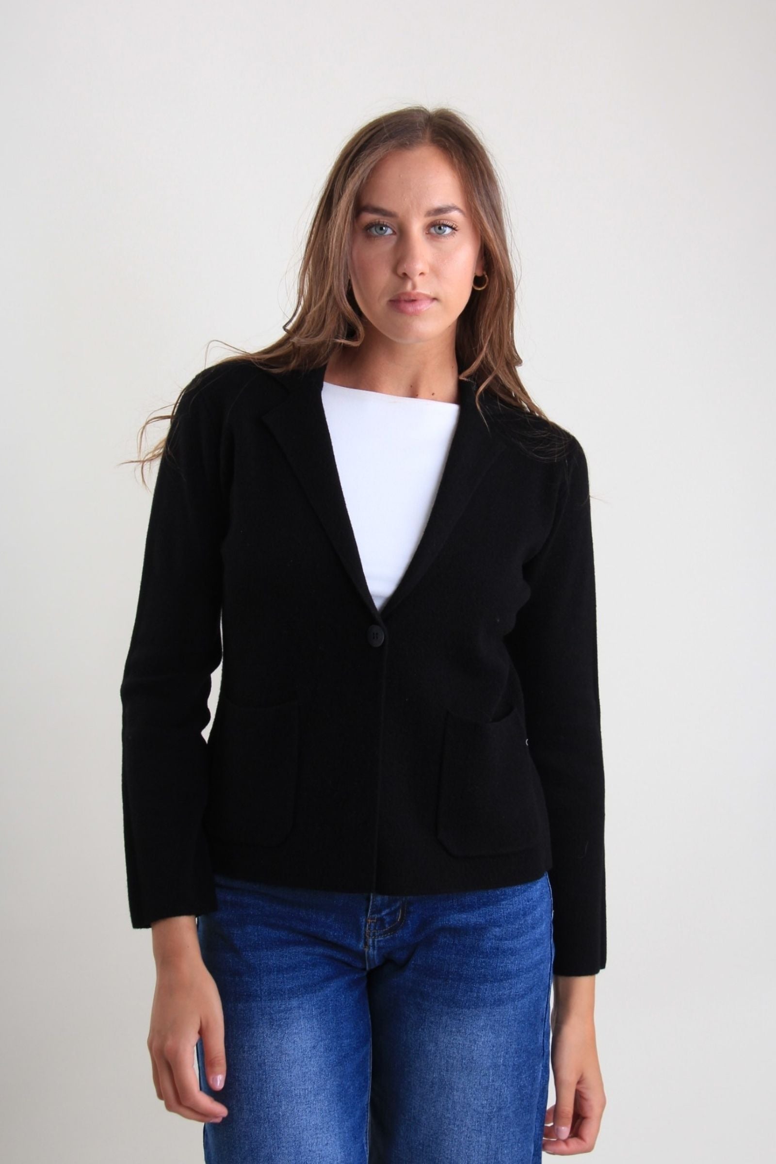 Giacca blazer monopetto
