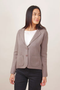 Blazer in maglia