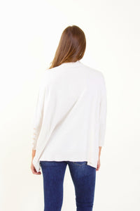 Maglia con bottoni decorativi