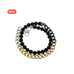 Carica l&#39;immagine nel visualizzatore di Gallery, Bracciale doppia fantasia
