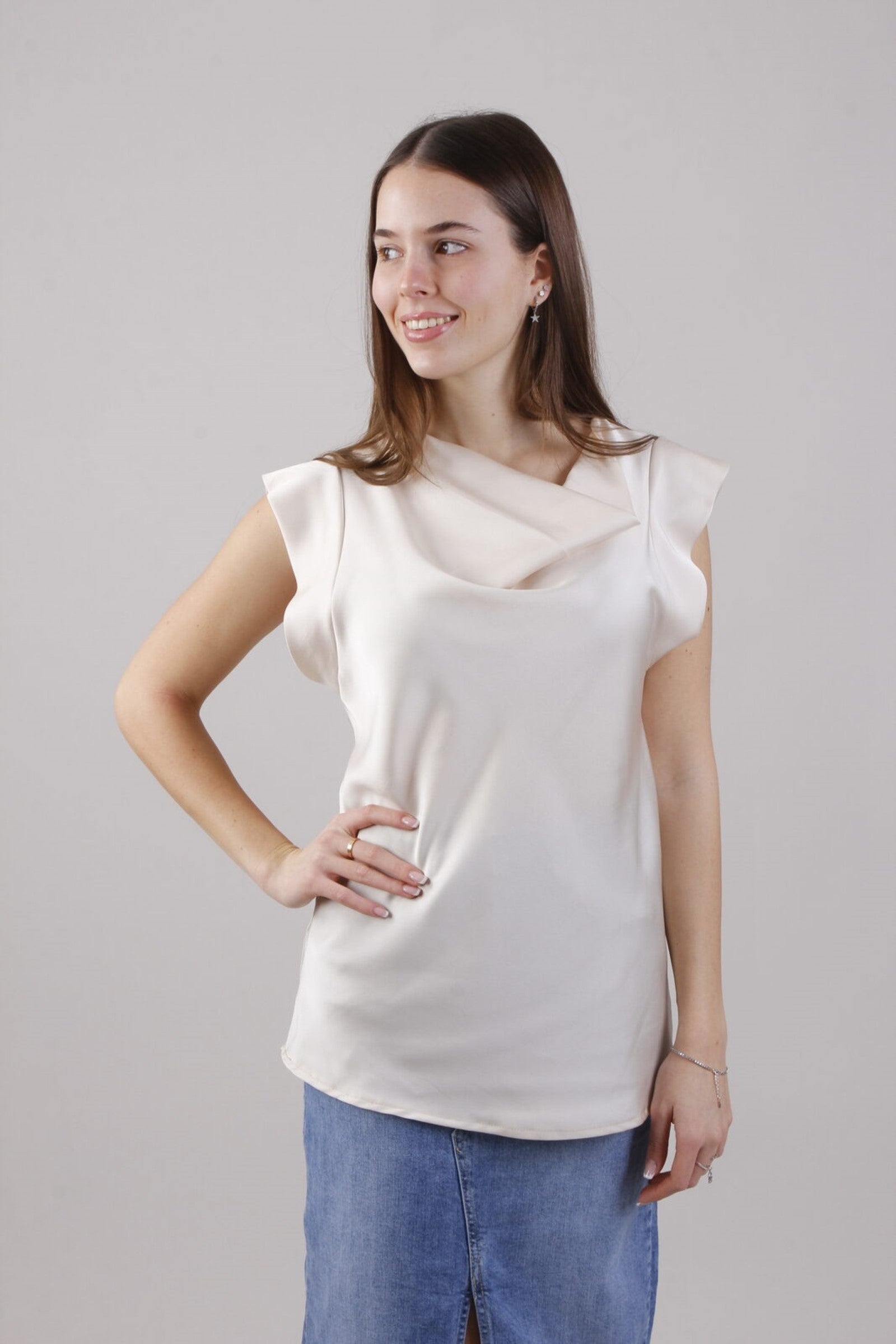 Blusa satin