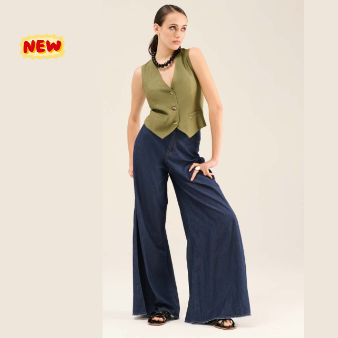 Jeans in chambray