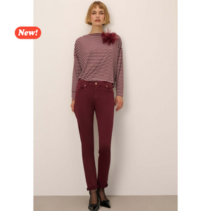 Pantaloni con risvoltino