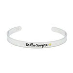 Load image into Gallery viewer, Bracciale rigido “Brilla sempre”
