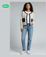 Load image into Gallery viewer, Cardigan chiusura a un bottone
