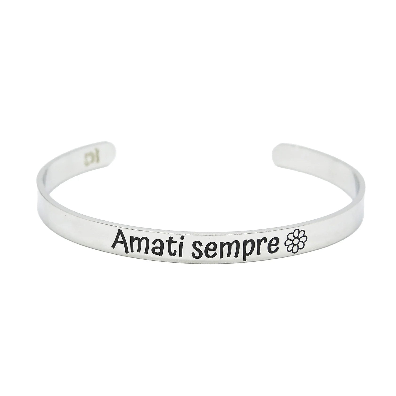 Bracciale rigido “Amati sempre”