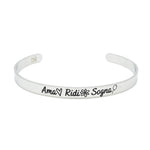Load image into Gallery viewer, Bracciale rigido “Ama Ridi Sogna”
