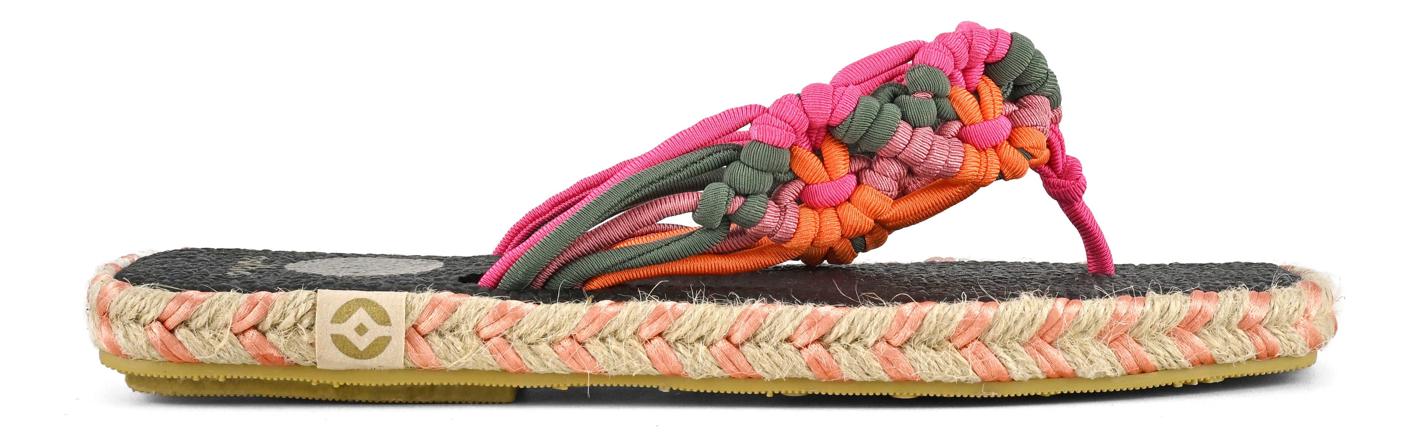 SANDALO DAYA FLIP FLOP WITH CROCHET UP