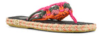 Carica l&#39;immagine nel visualizzatore di Gallery, SANDALO DAYA FLIP FLOP WITH CROCHET UP
