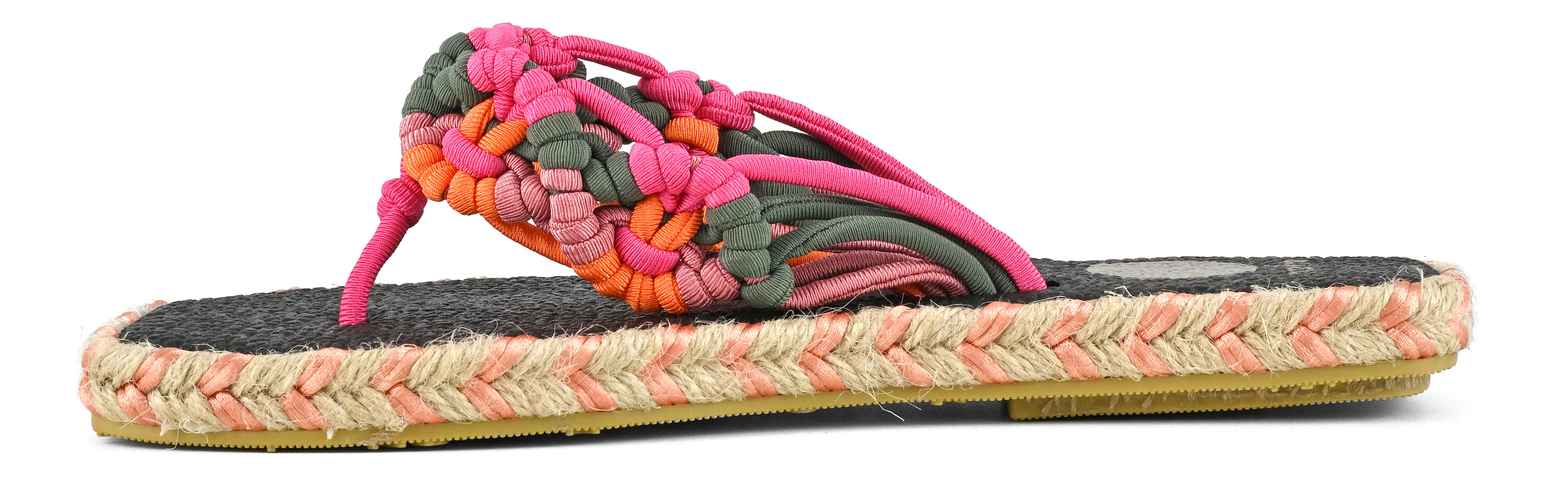 SANDALO DAYA FLIP FLOP WITH CROCHET UP