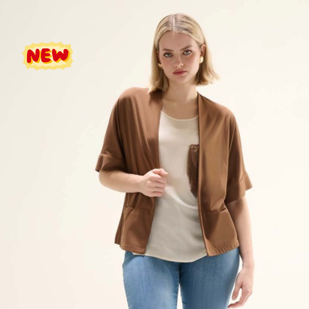 Blazer con mezze maniche