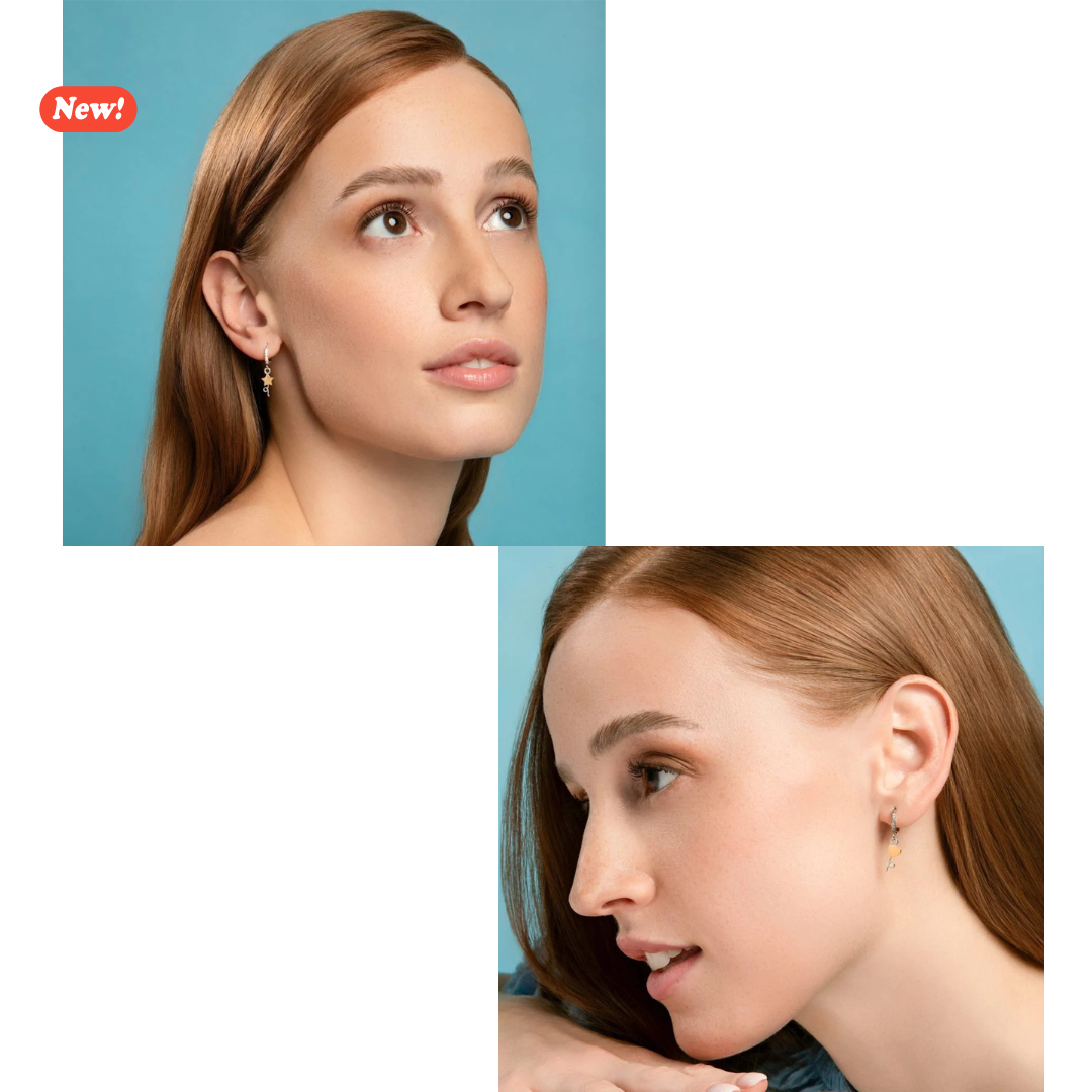 Orecchini anelle “Palloncini dei sogni”