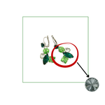 Carica l&#39;immagine nel visualizzatore di Gallery, Orecchini Colibrì pic
