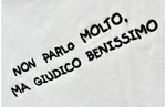 Carica l&#39;immagine nel visualizzatore di Gallery, T-Shirt &quot;Non parlo molto ma giudico benissimo&quot;
