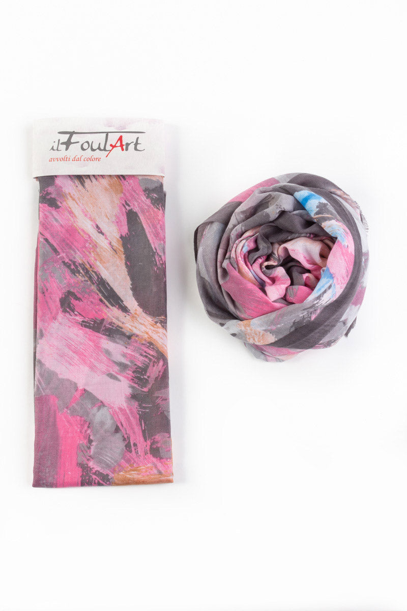 Scialle/Pareo Pennellate