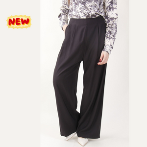 Pantaloni a palazzo con pinces