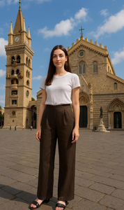 Pantaloni di lino
