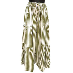 Pantaloni long a righe