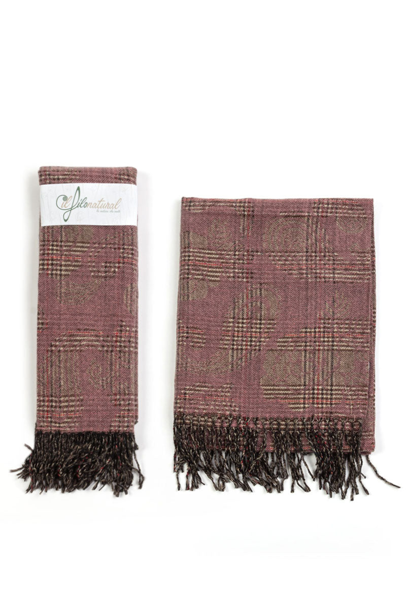 Scialle Tartan Cashmere Doubleface