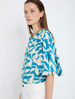 Carica l'immagine nel visualizzatore di Gallery, Camicia con stampa astratta
