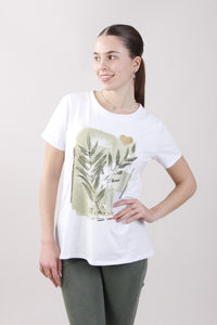 T-Shirt fantasia foglie