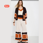 Carica l'immagine nel visualizzatore di Gallery, Pantaloni in maglia Jacquard
