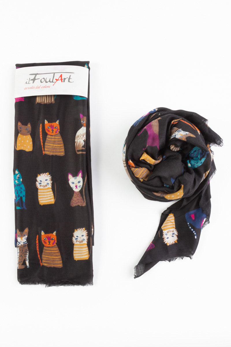 Scialle/Foulard Cats