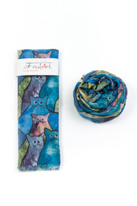 Scialle Foulard Gatti Pop