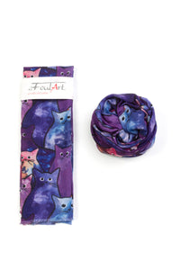 Scialle Foulard Gatti Pop