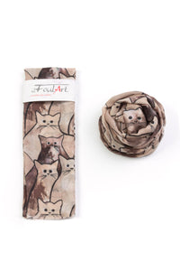 Scialle Foulard Gatti Pop