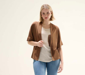 Blazer con mezze maniche