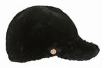 Carica l&#39;immagine nel visualizzatore di Gallery, Cappello con visiera in ecopelliccia
